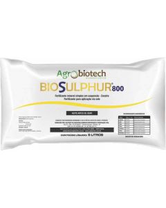 Biosulphur 800 Enxofre Premium em suspensão - Agrobiotech